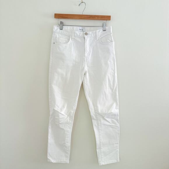 Current Elliott Skinny Denim Jeans Pockets White 26 - Picture 2 of 9